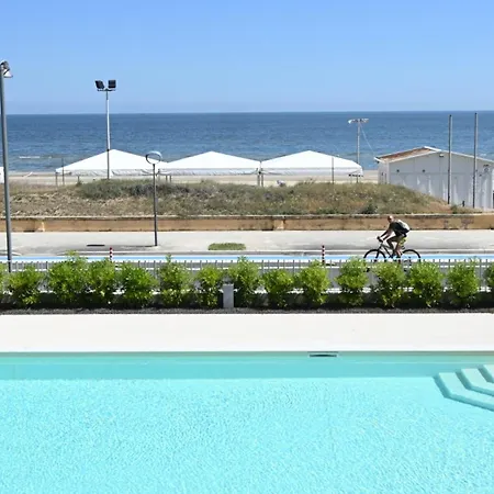 Se125 - Senigallia, Esclusivo Trilocale Fronte Mare Con Piscina Apartment *