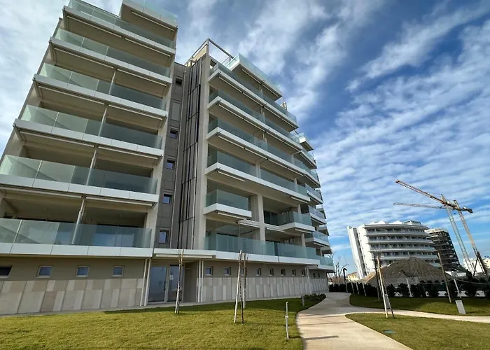 Se125 - Senigallia, Esclusivo Trilocale Fronte Mare Con Piscina Apartment *